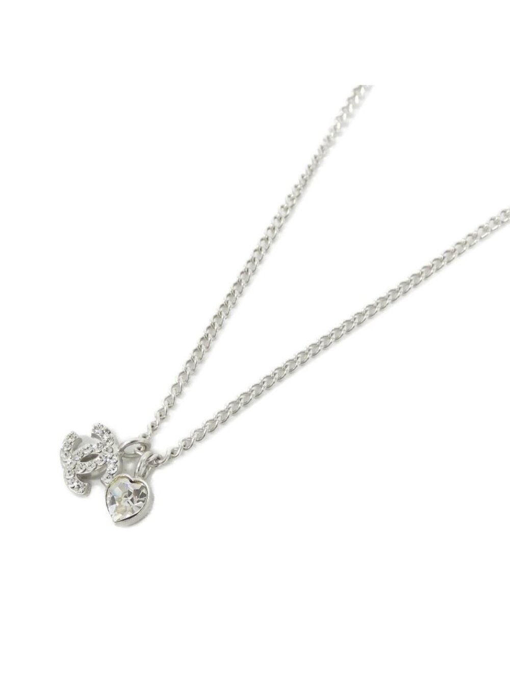 Chanel Necklace Silver